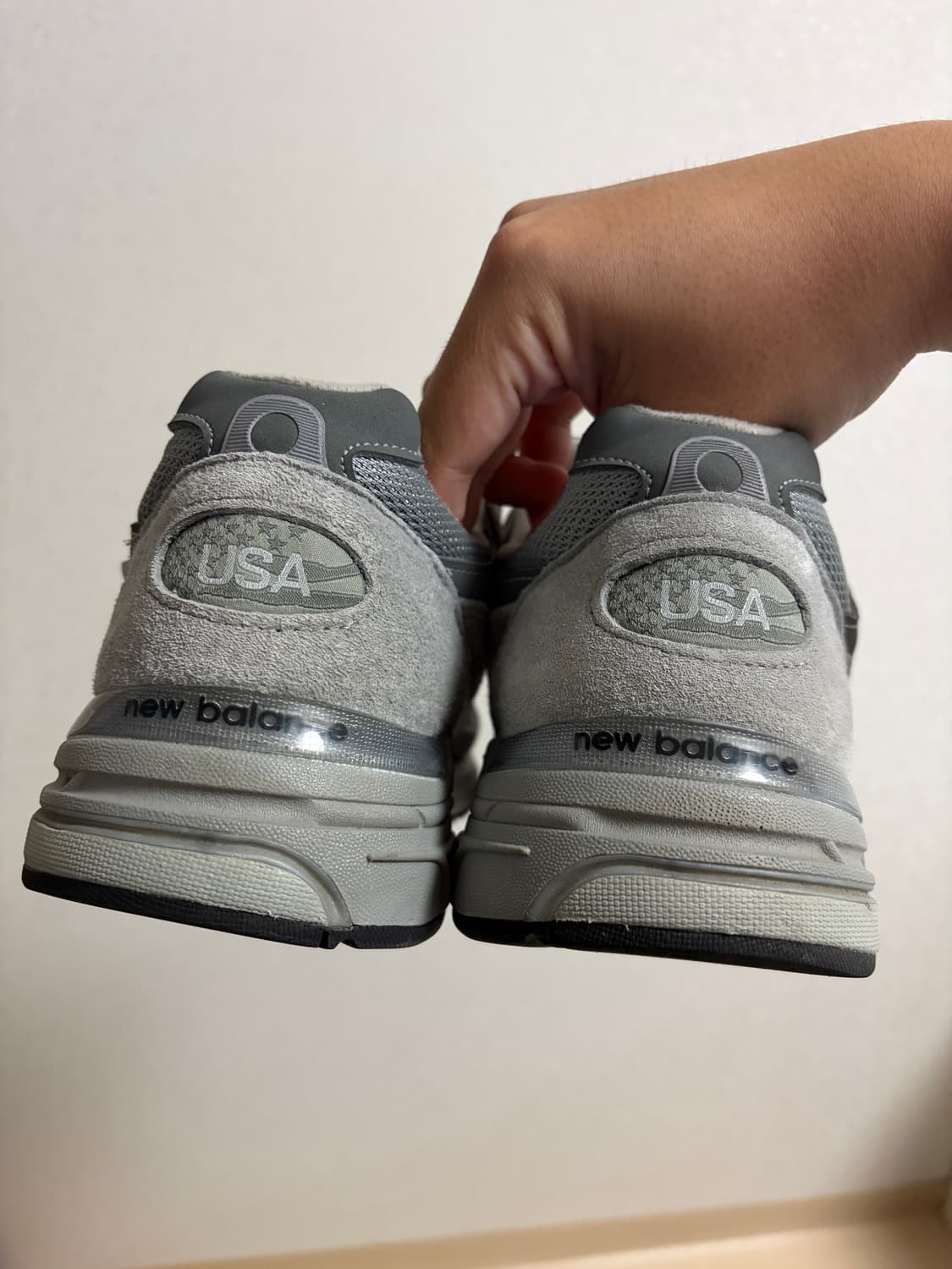 뉴발란스993 그레이 D스탠다드 300사이즈 상품이미지3