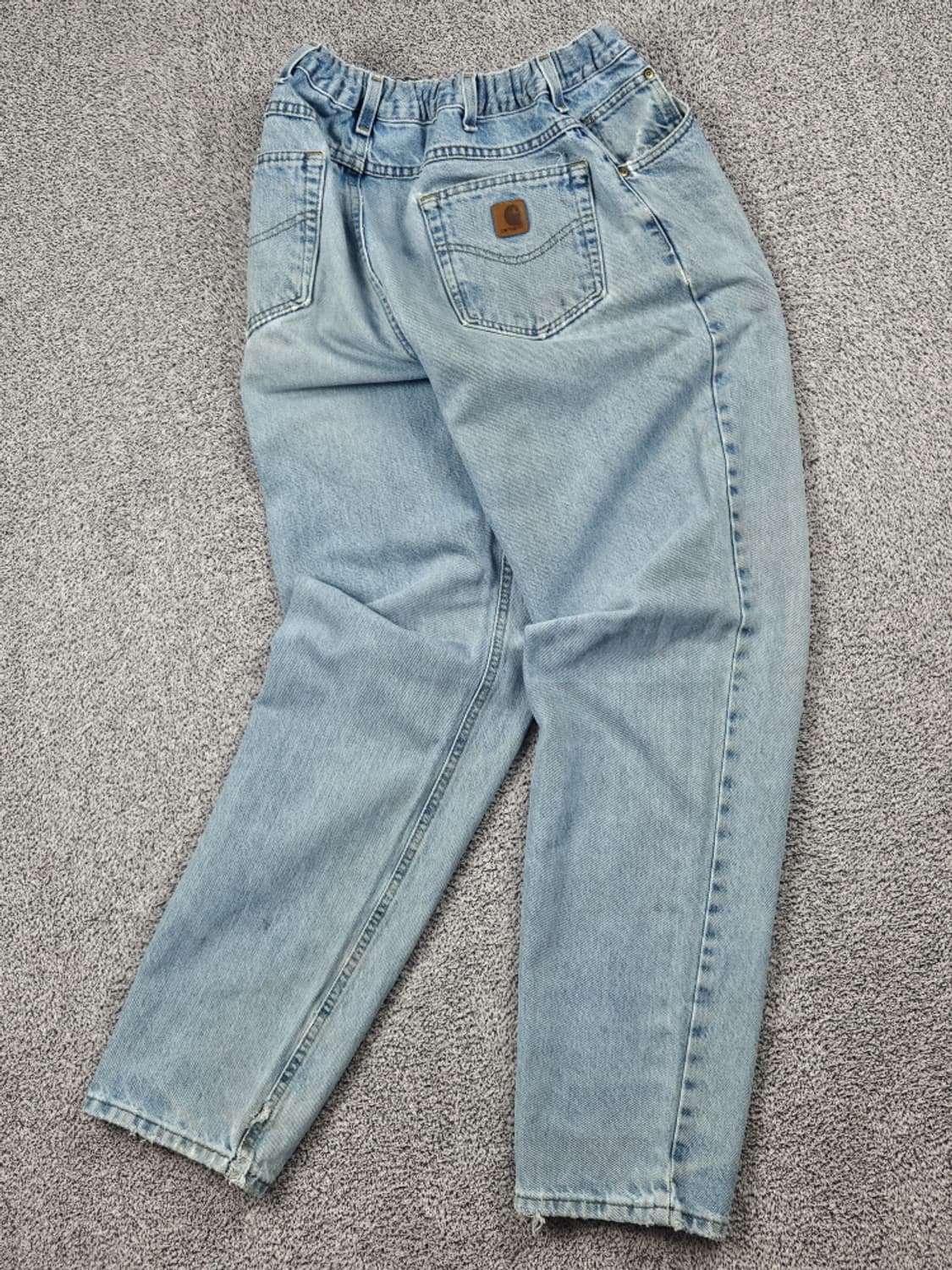 칼하트 밴딩 커스텀 베이직 데님 워크 팬츠 (38X34) / 10325 상품이미지1