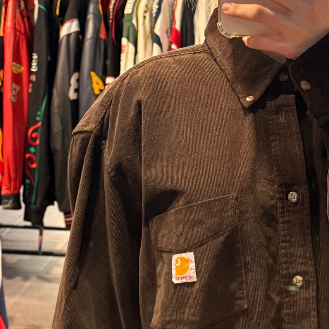 [NO.9] 칼하트 코듀로이 긴팔셔츠 상품이미지4