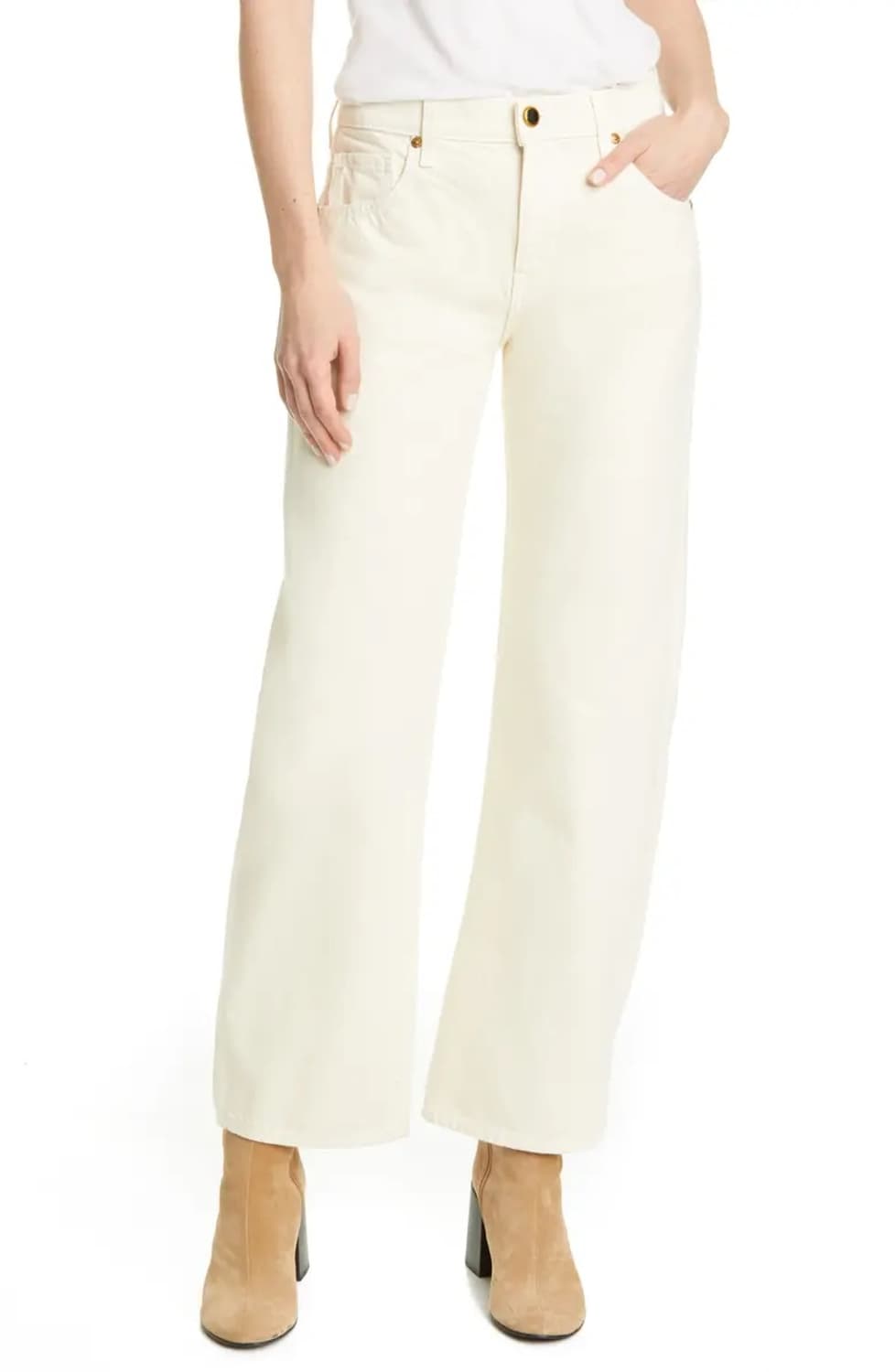 khaite Kerrie ivory pants 상품이미지3