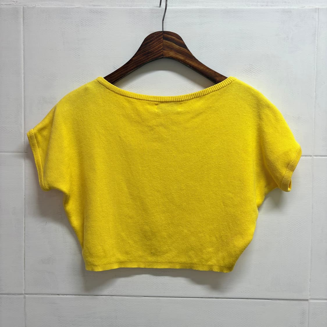 80s BENETTON 베네통 코튼 크롭탑 상품이미지5