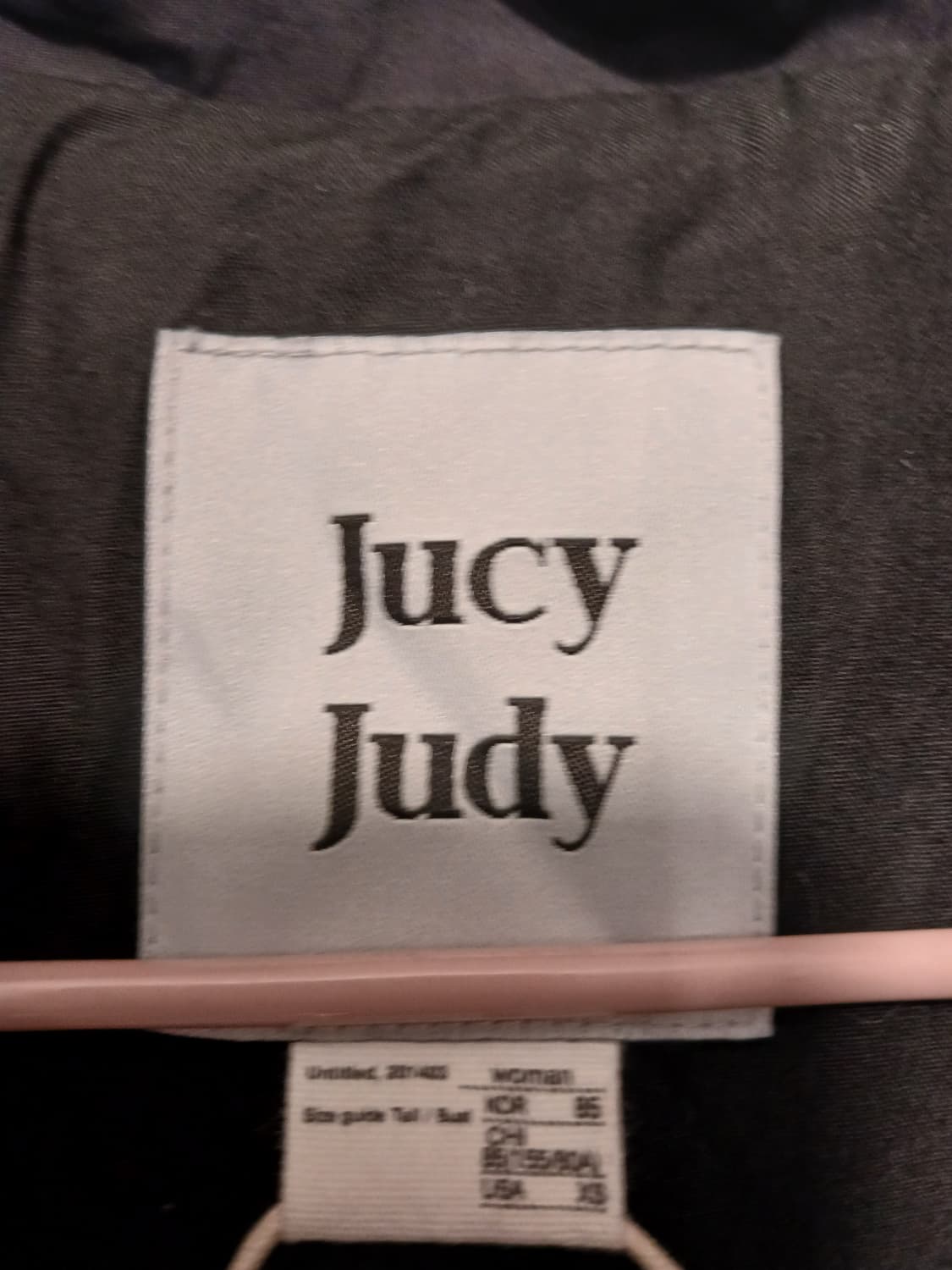 Jucy Judy 정품 여성 숏패딩 조끼 XS (85) 사이즈 상품이미지2