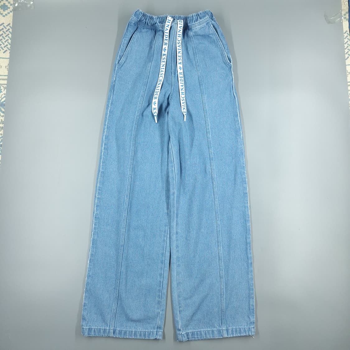 아디다스 X KSENIASCHNAIDER 연청 데님팬츠 새상품 24-28 상품이미지3