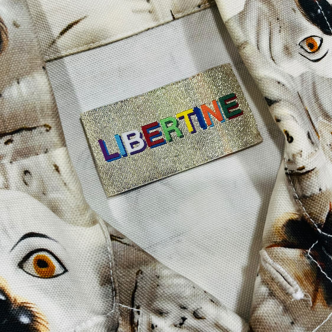 리버틴 2016s 도그 멀티 패치워크 필드 자켓 상품이미지5