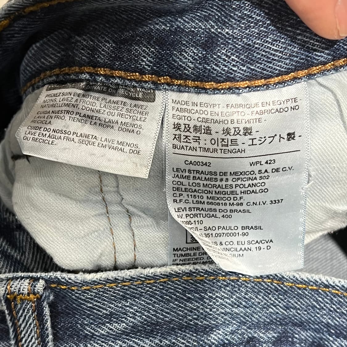 리바이스 501 데님팬츠 s09584 상품이미지7