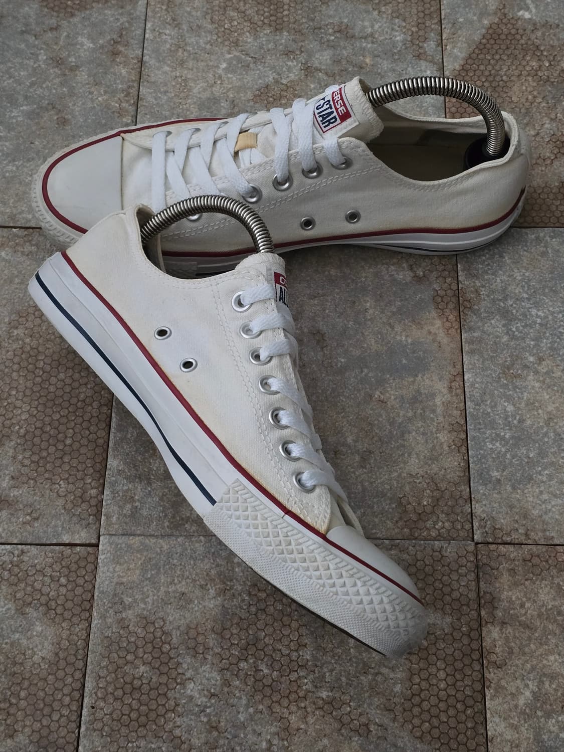 (270)컨버스 척테일러 올스타 로우 화이트 상품이미지3