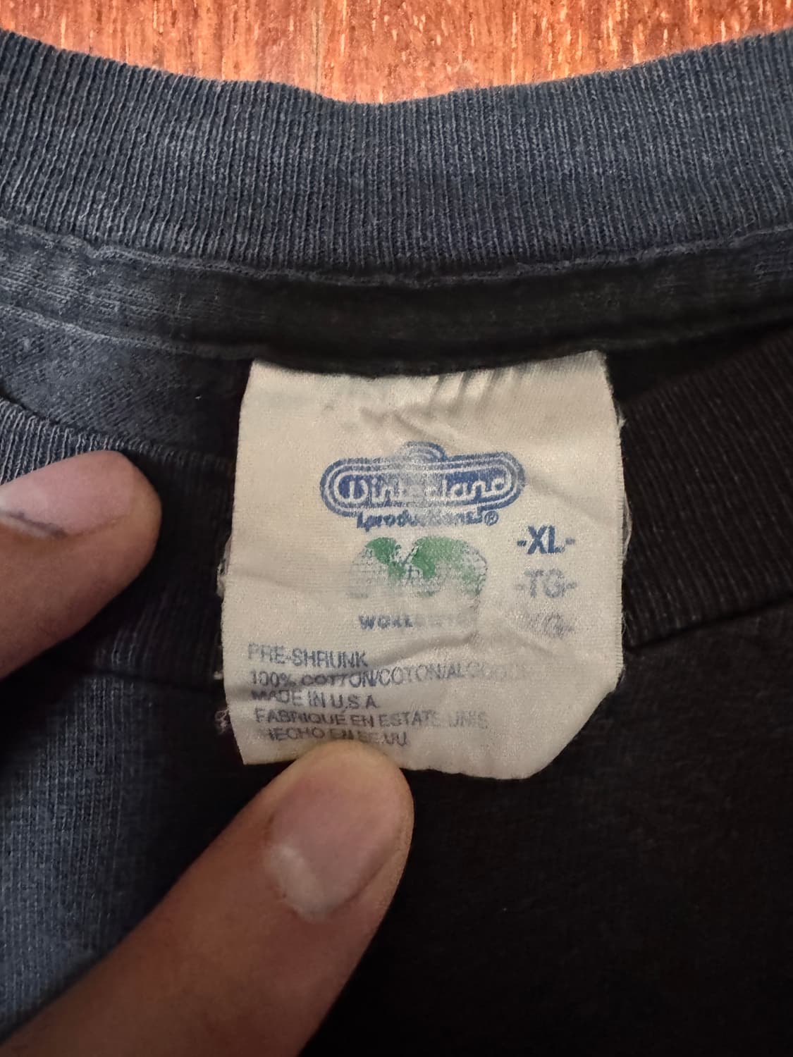 [XL] 마릴린 맨슨 Anti Christ Super Star 성조기티 상품이미지4