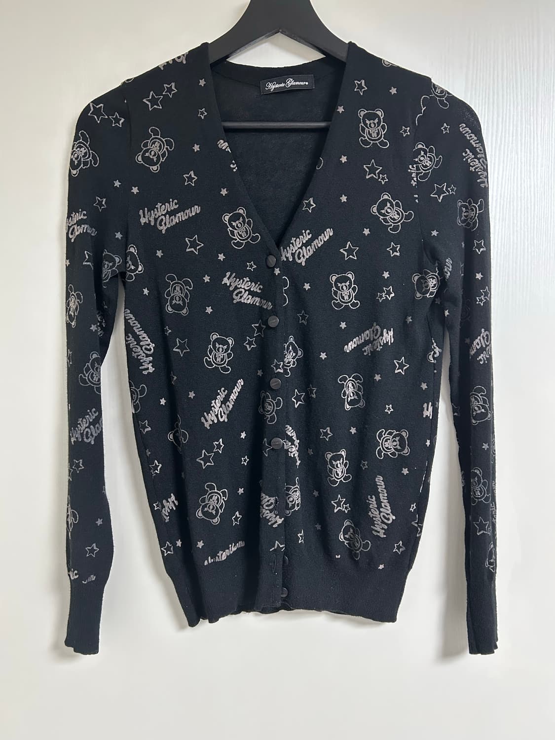 히스테릭글래머 퍽베어 가디건 상품이미지1