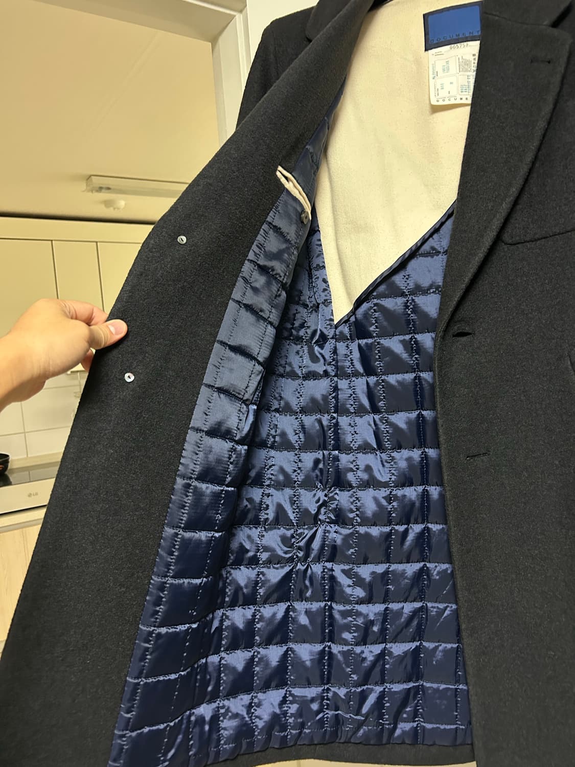 도큐먼트 부클레 체스트 코트 / m 상품이미지4