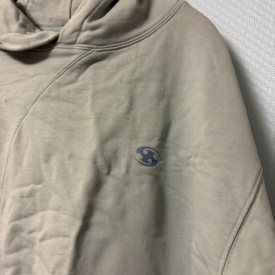 산산기어 로고 후디 스카이 블루 - 23SS 상품이미지5