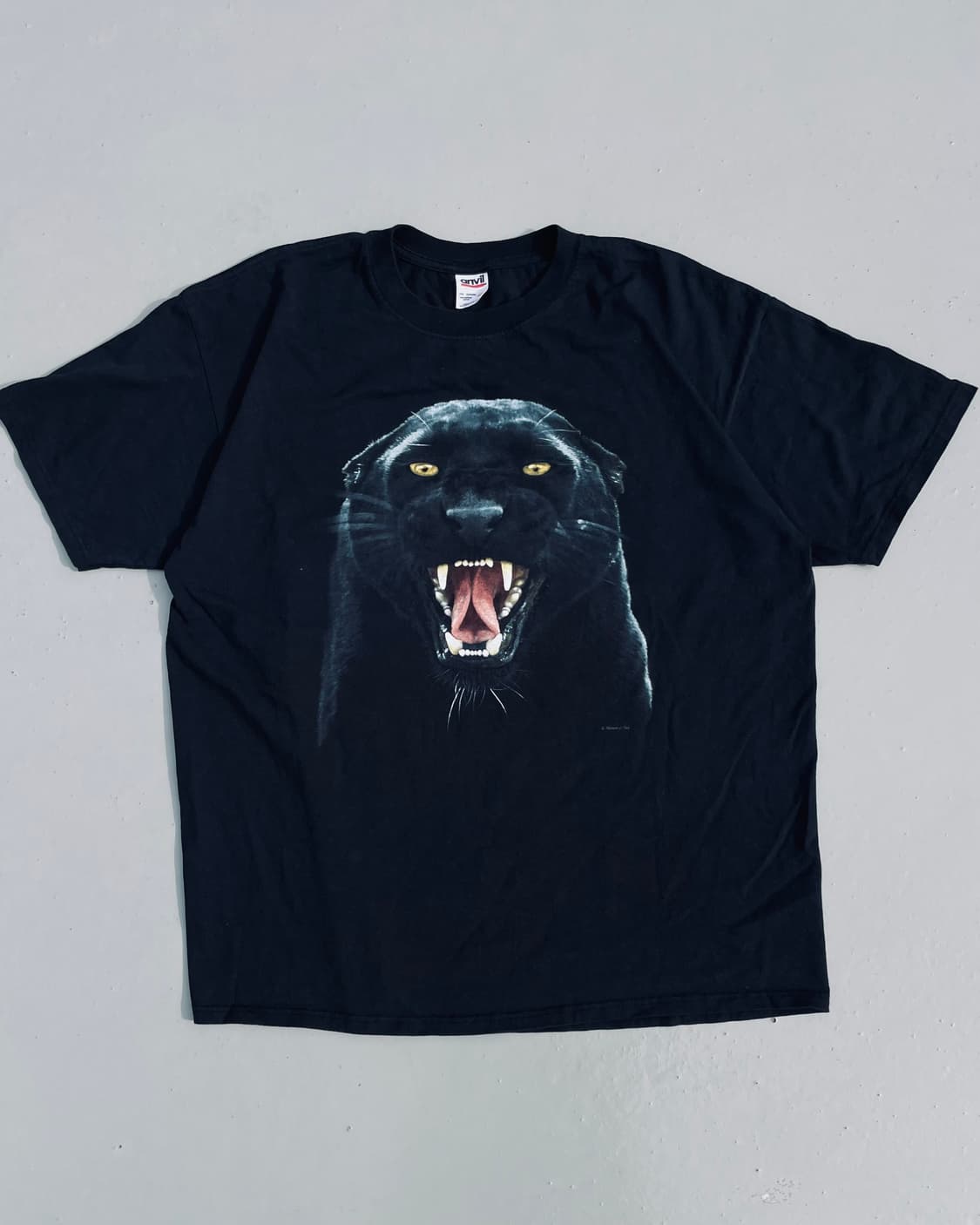 90~00s Black Panther Human-i-Tee T-shirt 상품이미지1