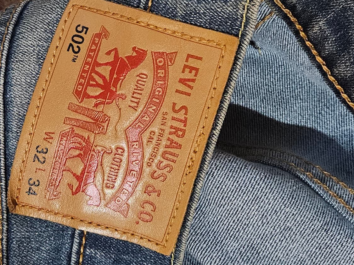 LEVI'S 리바이스 502 워싱 데님 팬츠 상품이미지4