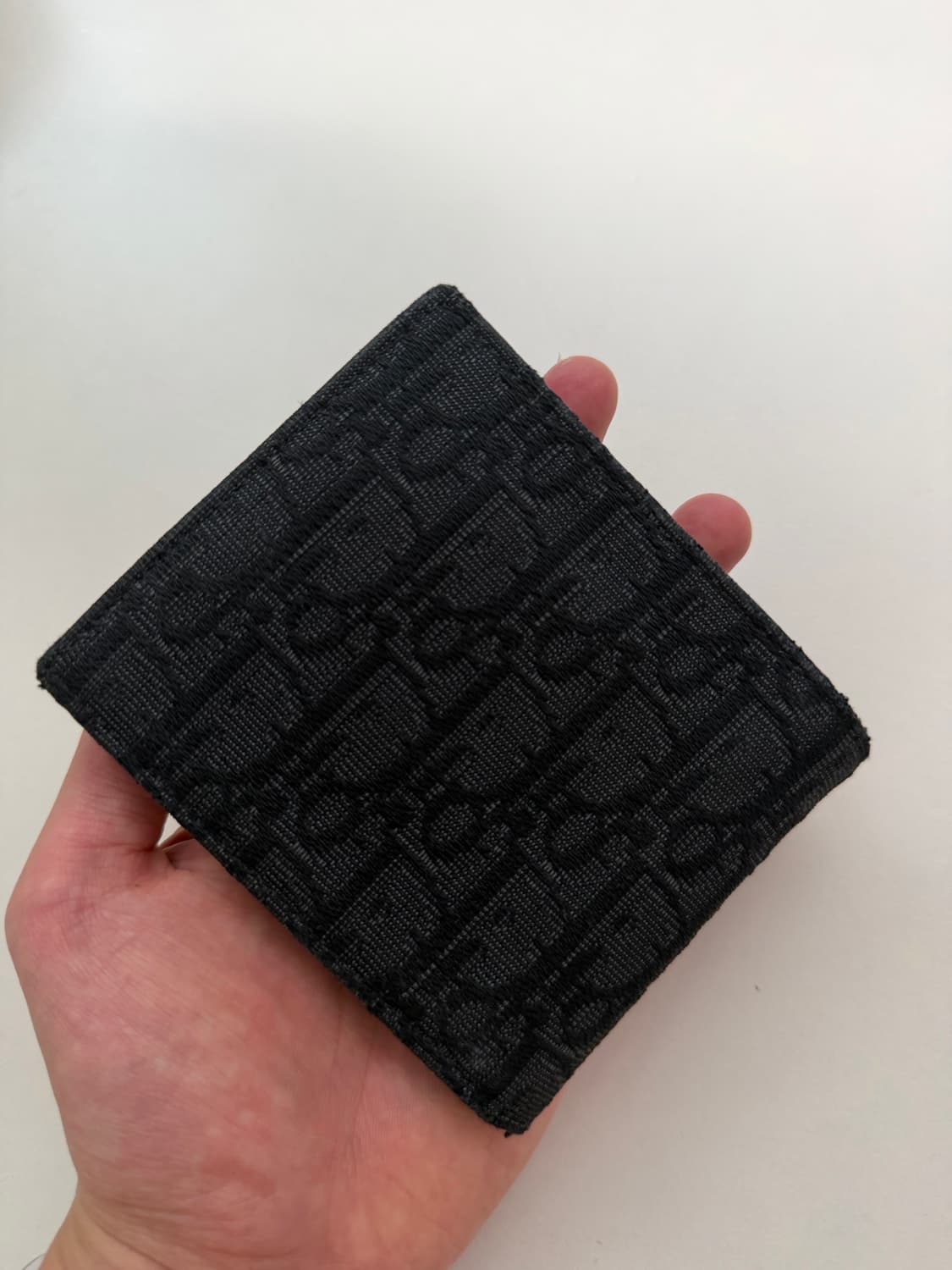 디올 오블리크 반지갑 블랙 상태좋음 상품이미지2