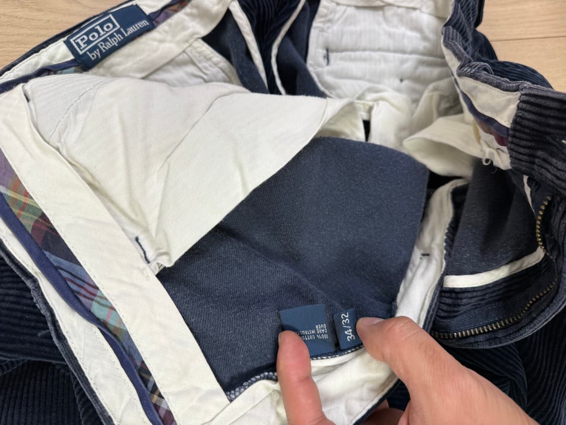 90s 폴로 랄프로렌 코듀로이 팬츠 상품이미지5