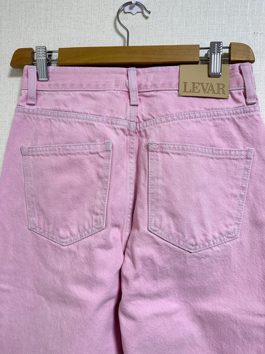 릴렉스 핏 데님 Fade Pink 상품이미지3