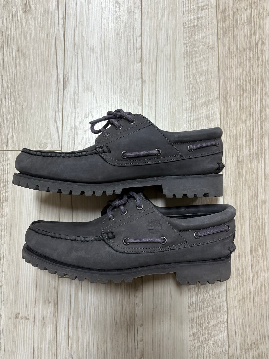 팀버랜드 보트슈즈 3아이 그레이 265 상품이미지2