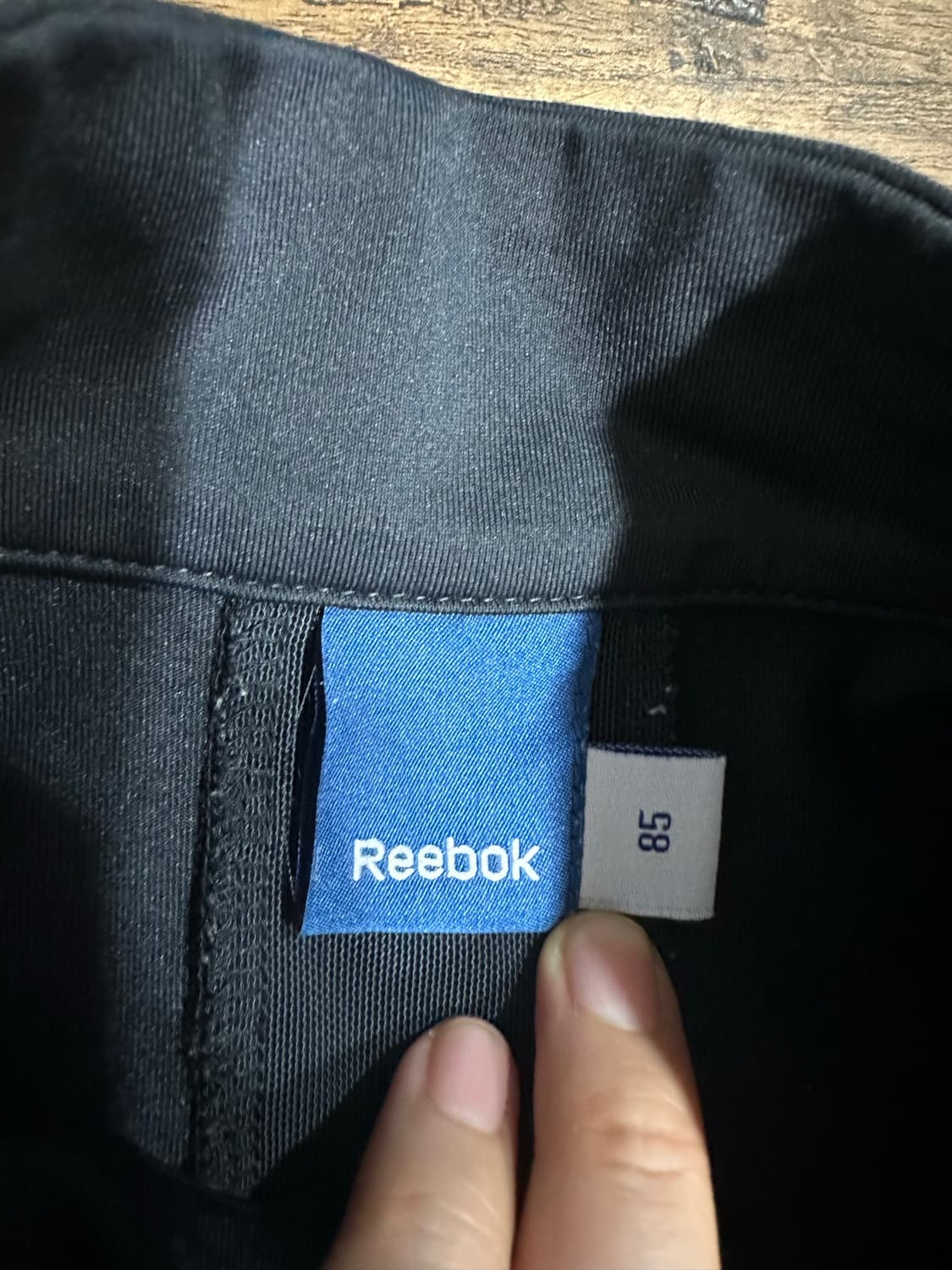리복 REEBOK 블랙 기능성 트레이닝 집업 자켓 여성 85 상품이미지5