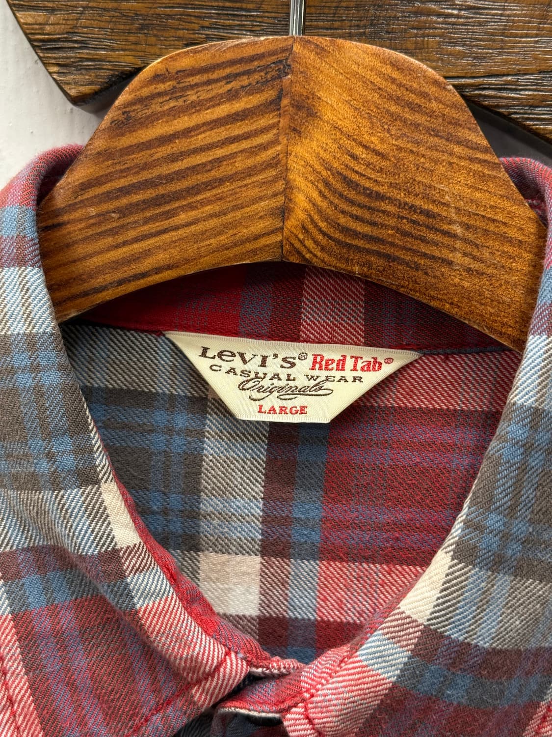 Levi's Red Tab Plaid Shirt 상품이미지7