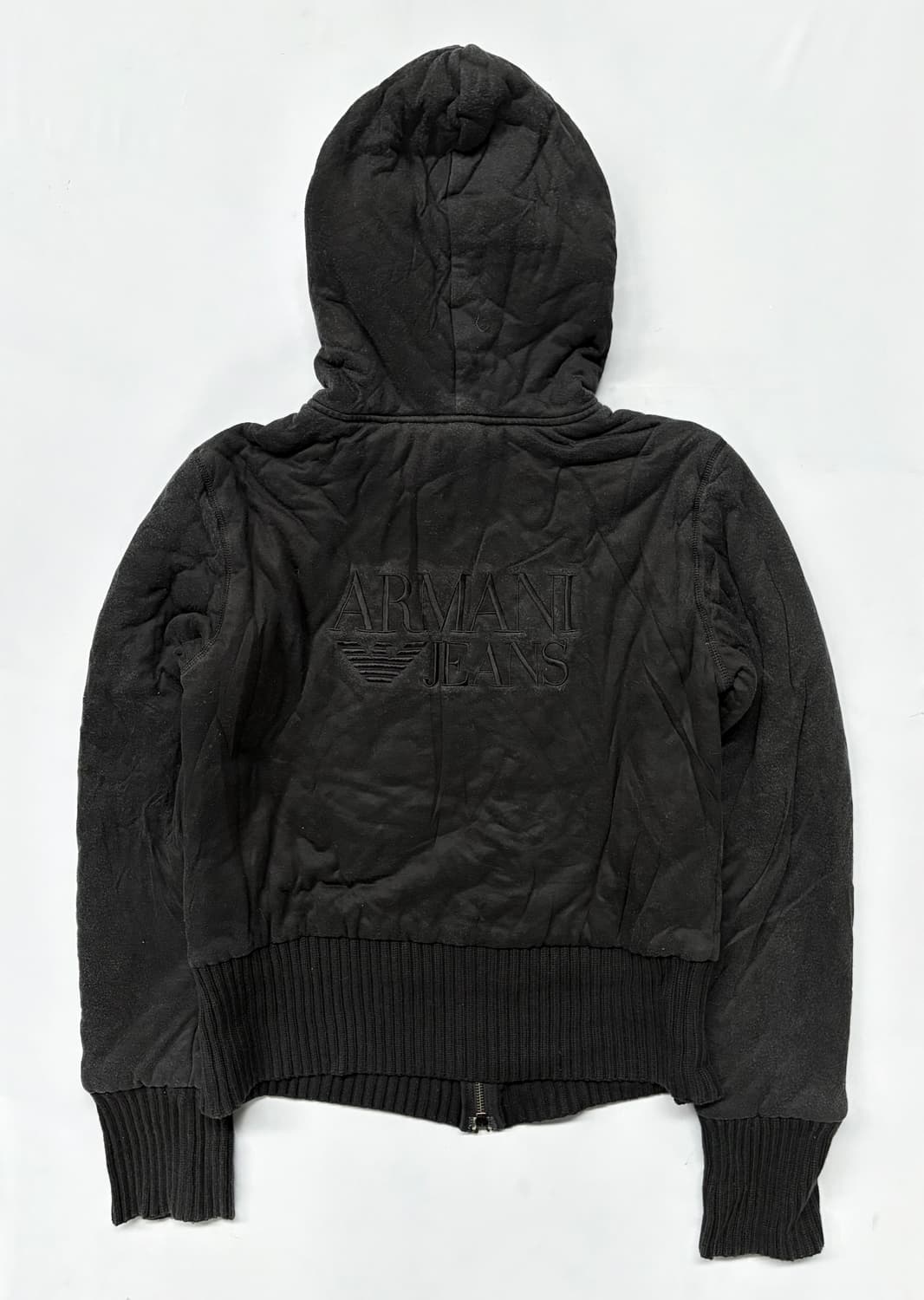 아르마니 진 빈티지 후드집업 상품이미지3