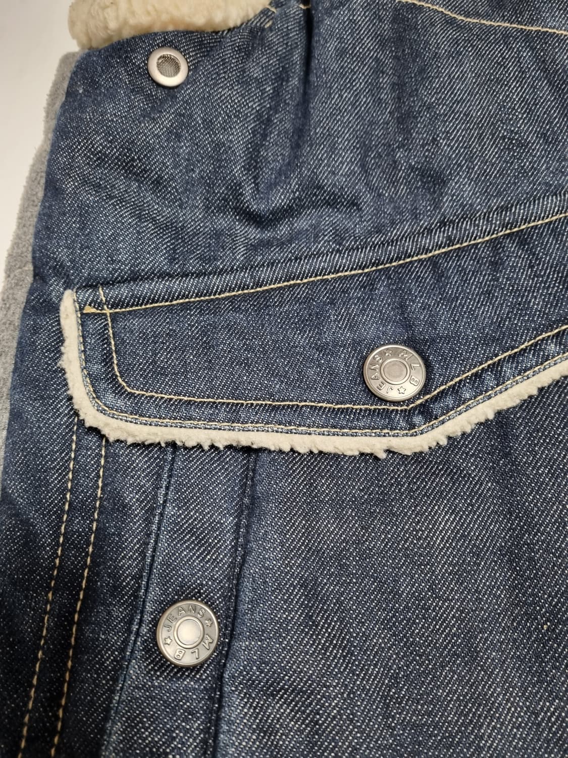 MLB 샌프란시스코 후드 데님 조끼 상품이미지4