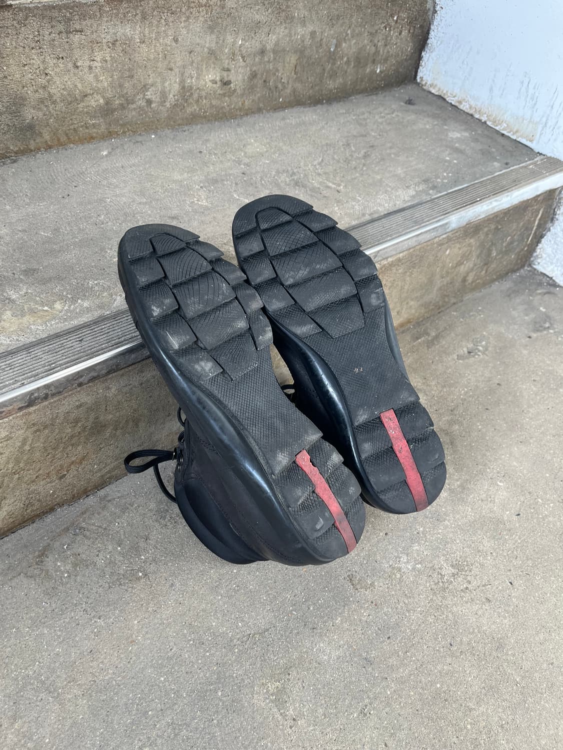 Prada Sports 스웨이드 하이킹 부츠 상품이미지7