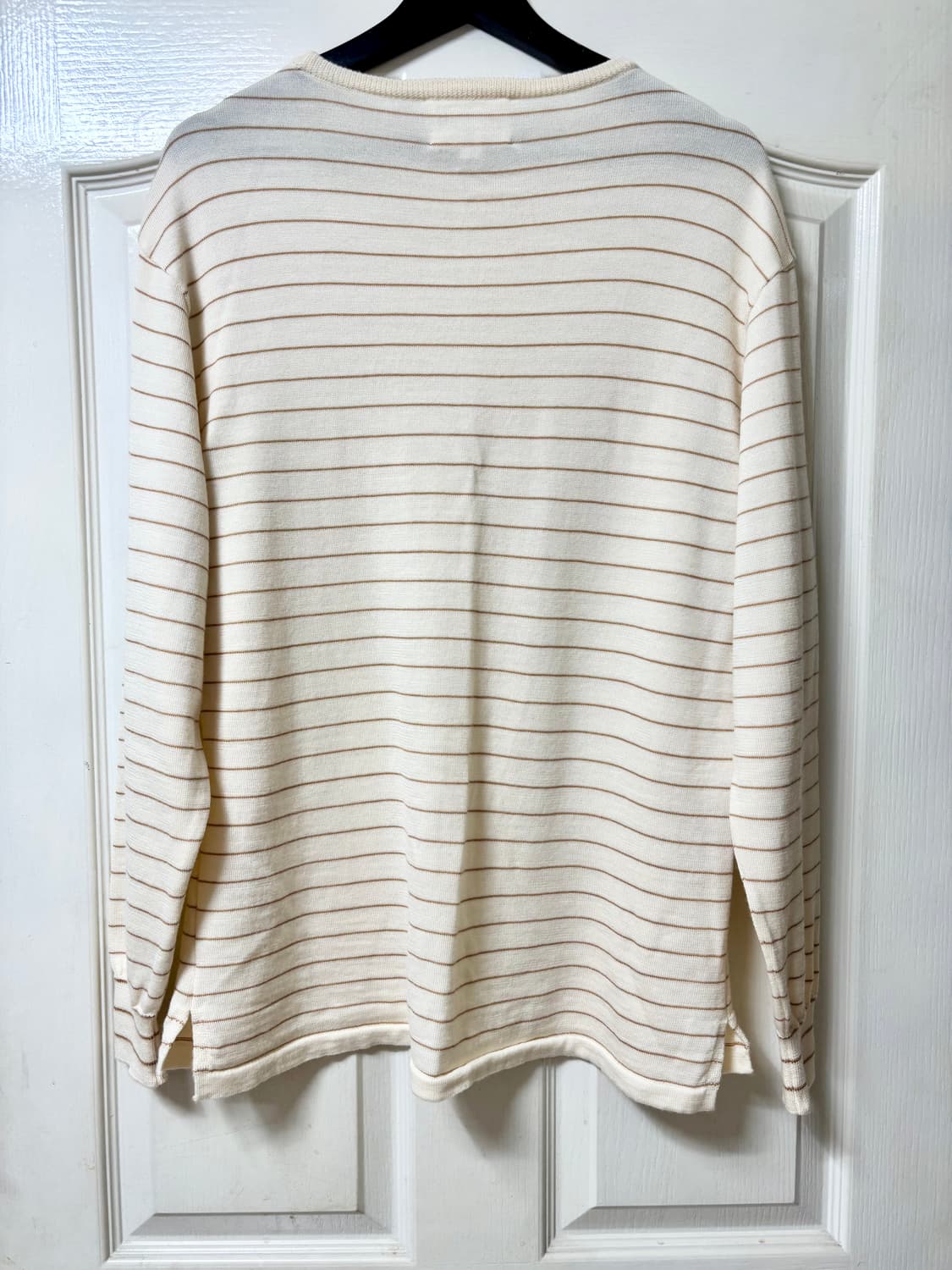 스틸바이핸드 스트라이프 울 니트 46 일본산 상품이미지2