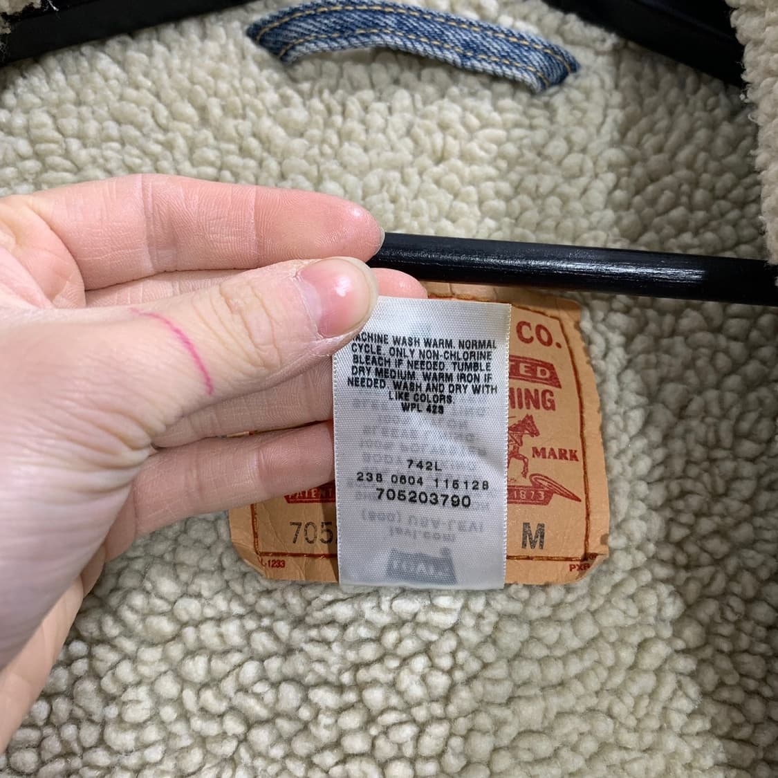 리바이스 70520 세르파 데님자켓 상품이미지6