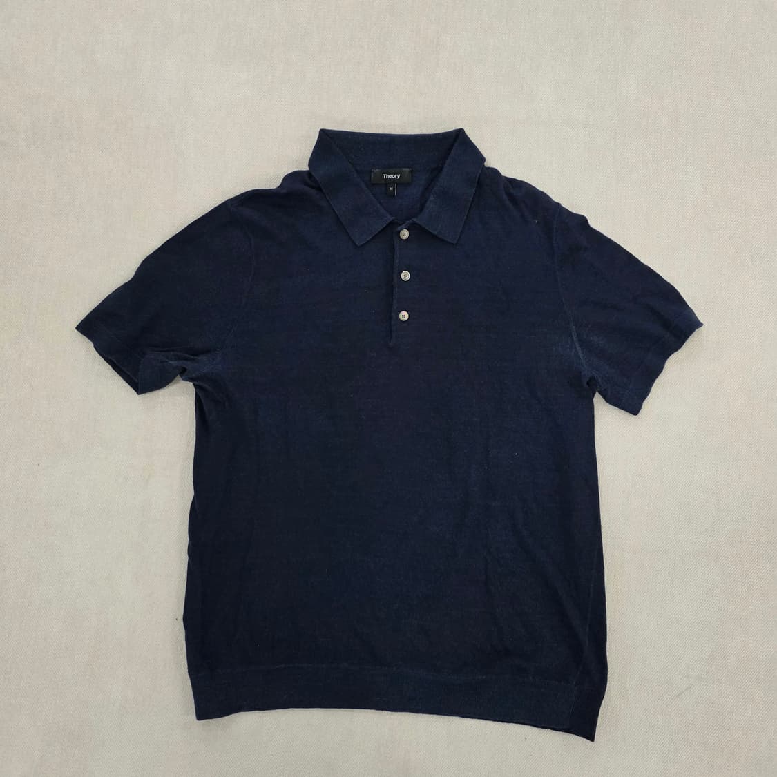 [M] 띠어리 Theory 네이비 폴로셔츠 카라 반팔티 1231J 상품이미지1