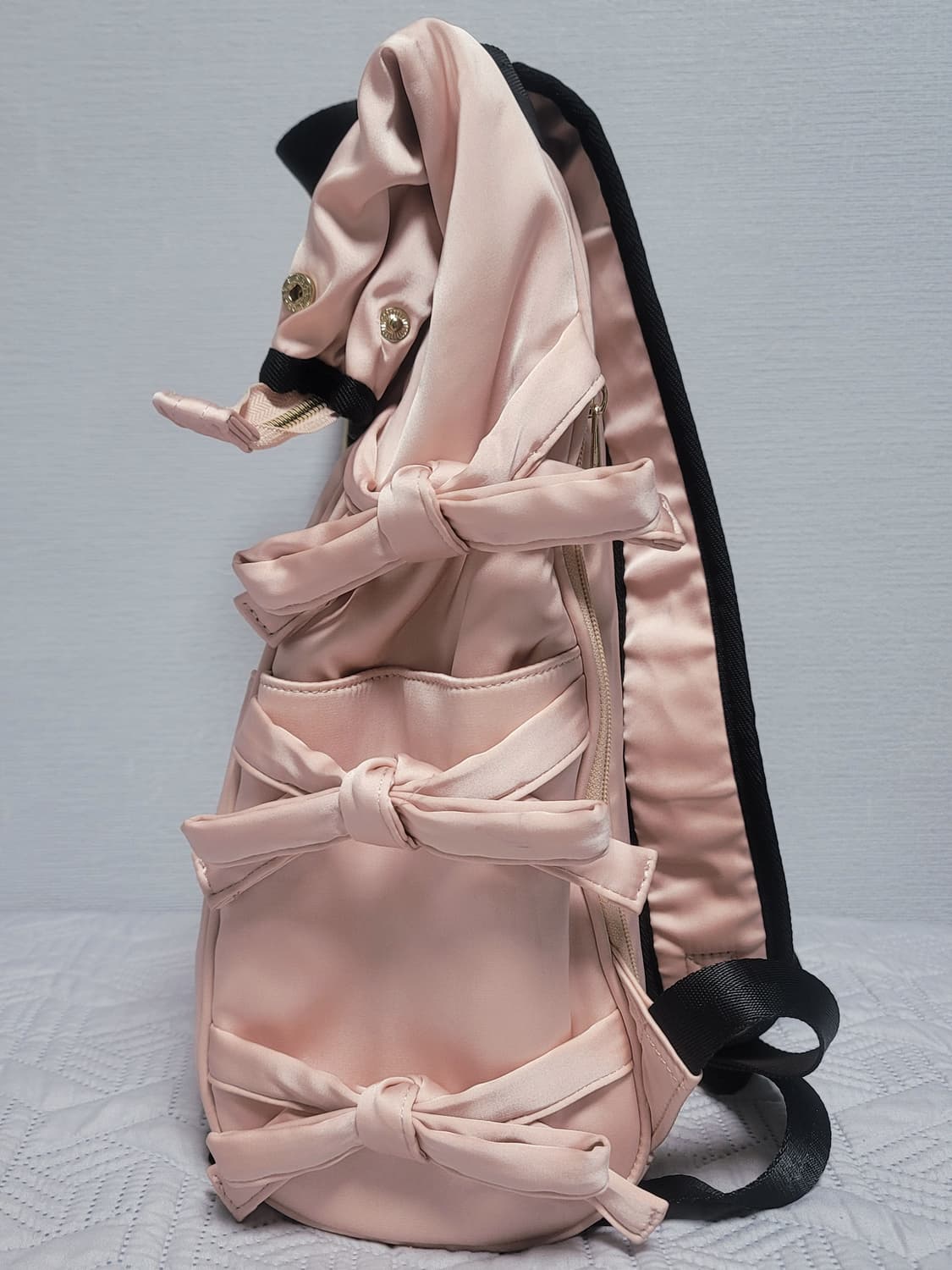 산리오 위시미멜 허니살롱 백팩 가방 새틴 리본 양산형 지뢰계 갸루 로리타 상품이미지4