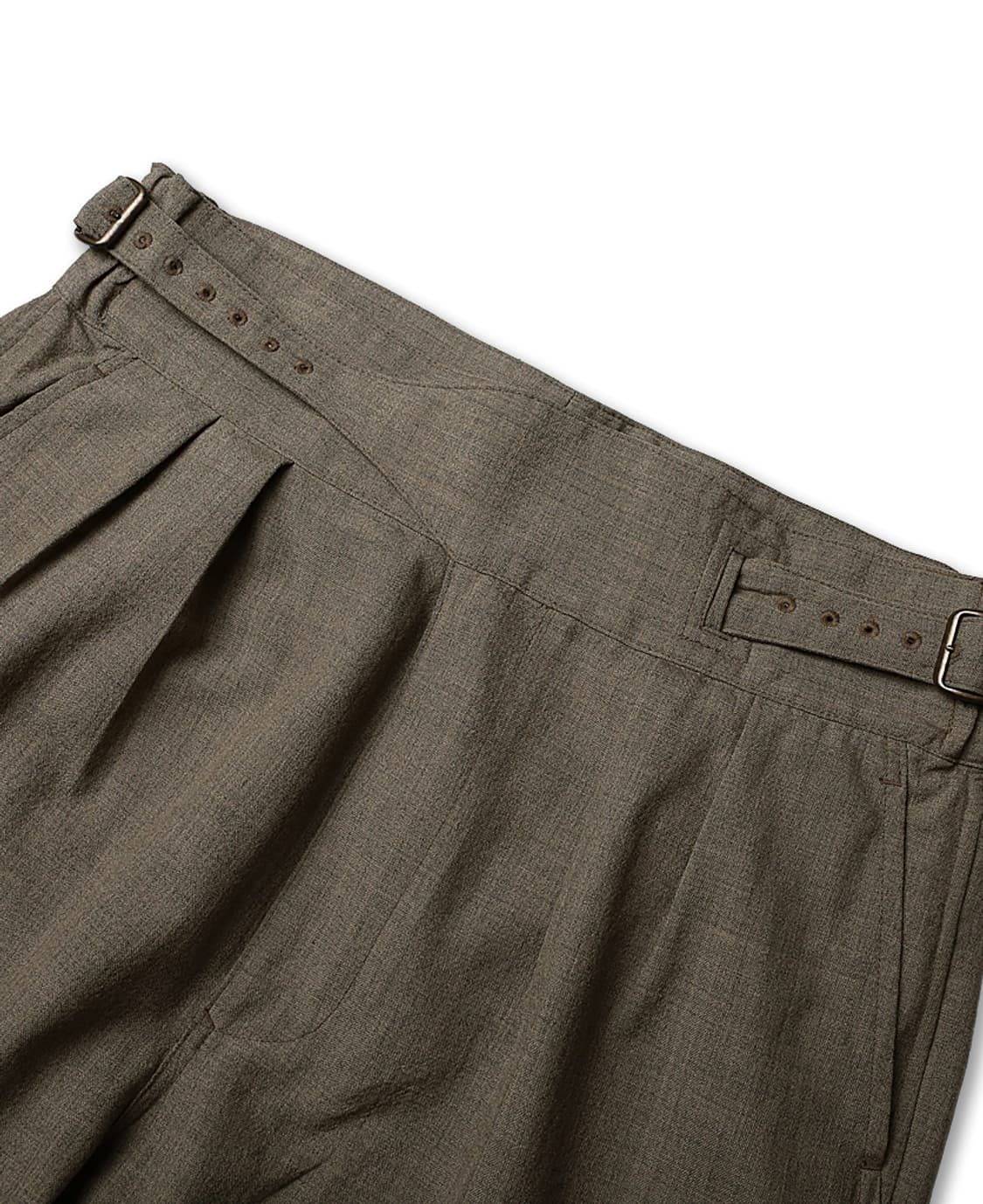 빔즈 플러스 [Beams +] 재팬 오리지날 패브릭 와이드 구르카 팬츠 상품이미지3