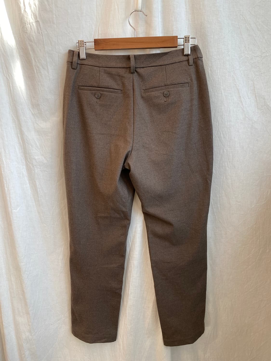 UNIQLO HEATTECH 브라운 슬랙스팬츠(27) 상품이미지7