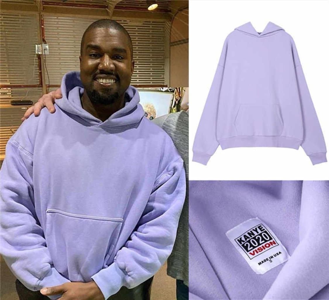 칸예 2020 대선 vision 후디 상품이미지2