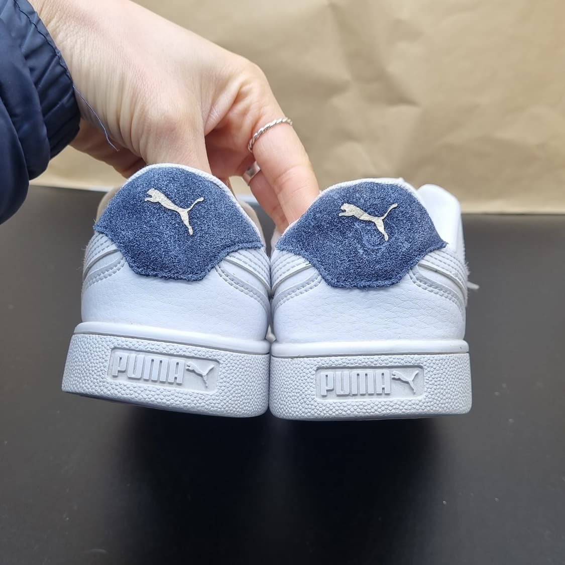 푸마 셔플 화이트 여성스니커즈240  상품이미지4