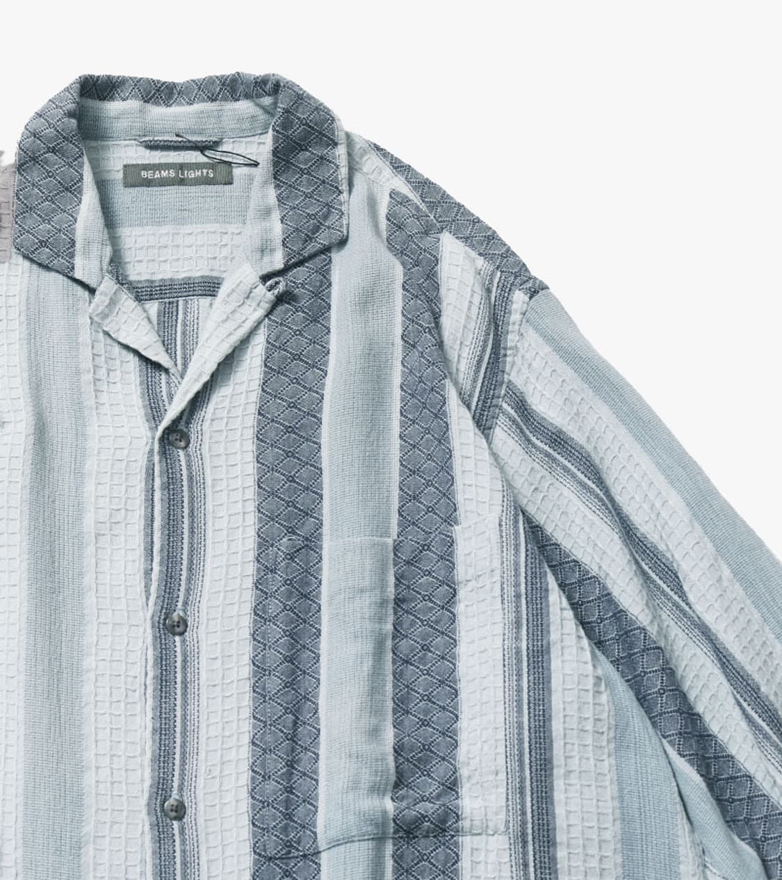 BEAMS LIGHTS - DOBBY STRIPE SHIRT 상품이미지6