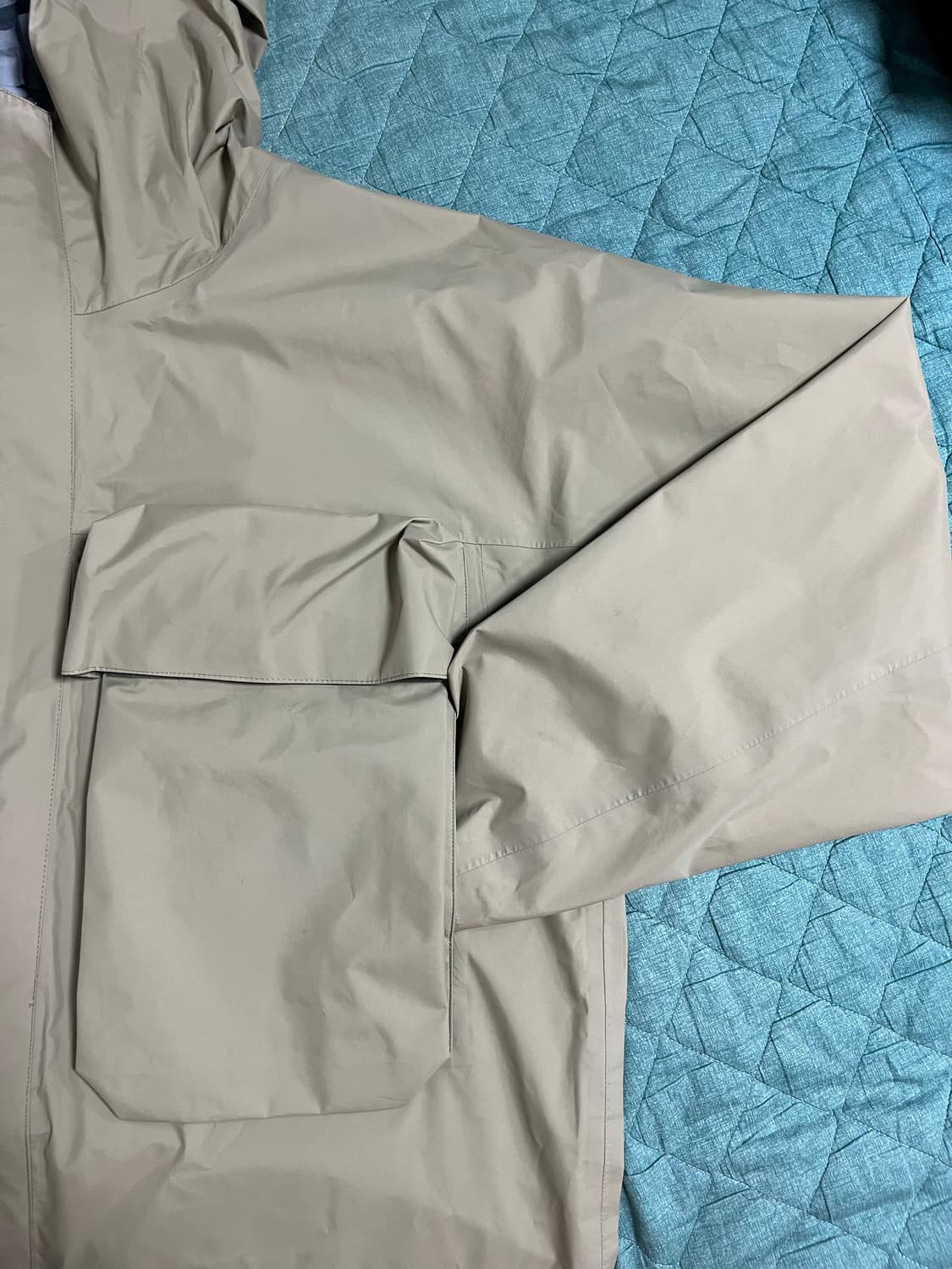 언유즈드 빅퍼켓 윈드브레이커 베이지 3size 상품이미지10