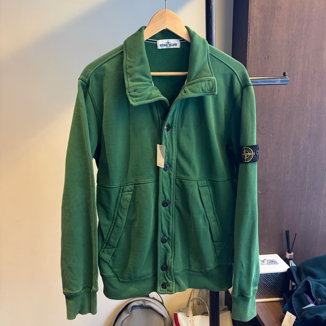 15774 - 스톤아일랜드 와펜 버튼 가디건 상품이미지2