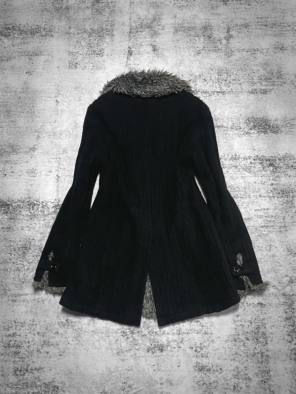 (L7 real hip) 00s archive fur knit  상품이미지6