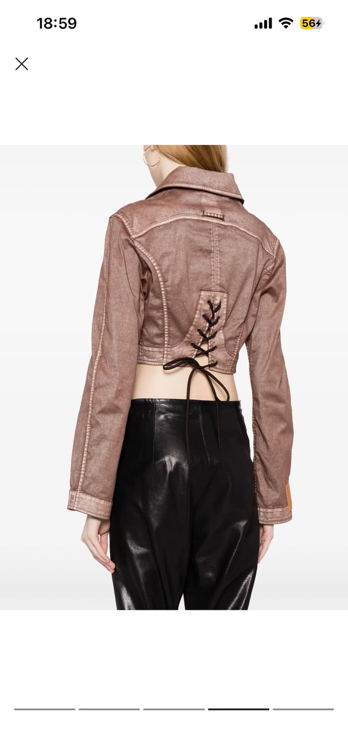 장폴고티에 코르셋데님자켓 새상품 상품이미지2