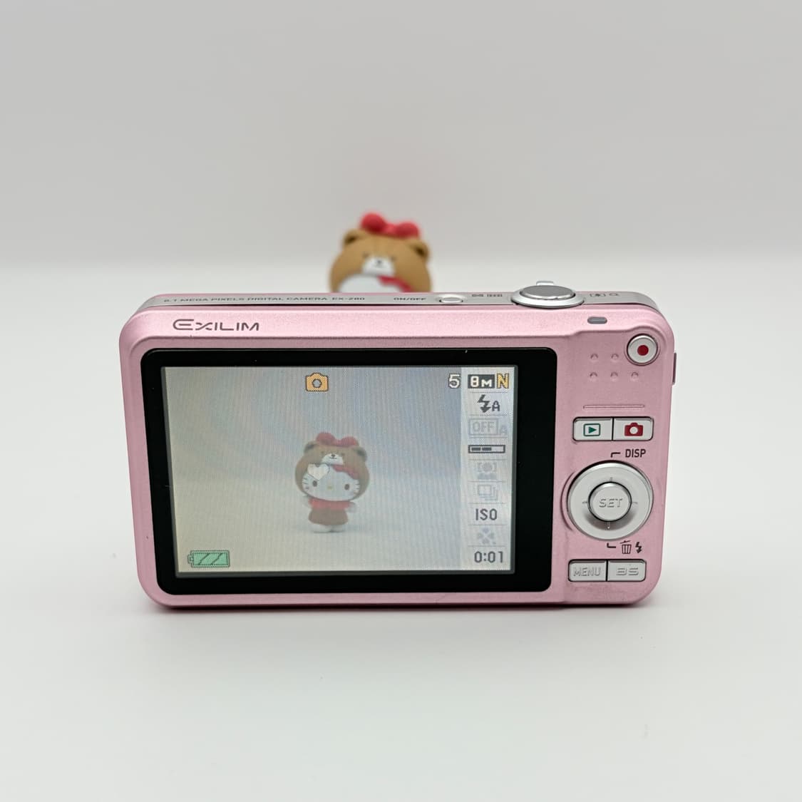 💕유인&카리나💕 카시오 엑슬림 EX-Z80 핑크 디카 디지털 카메라 상품이미지5