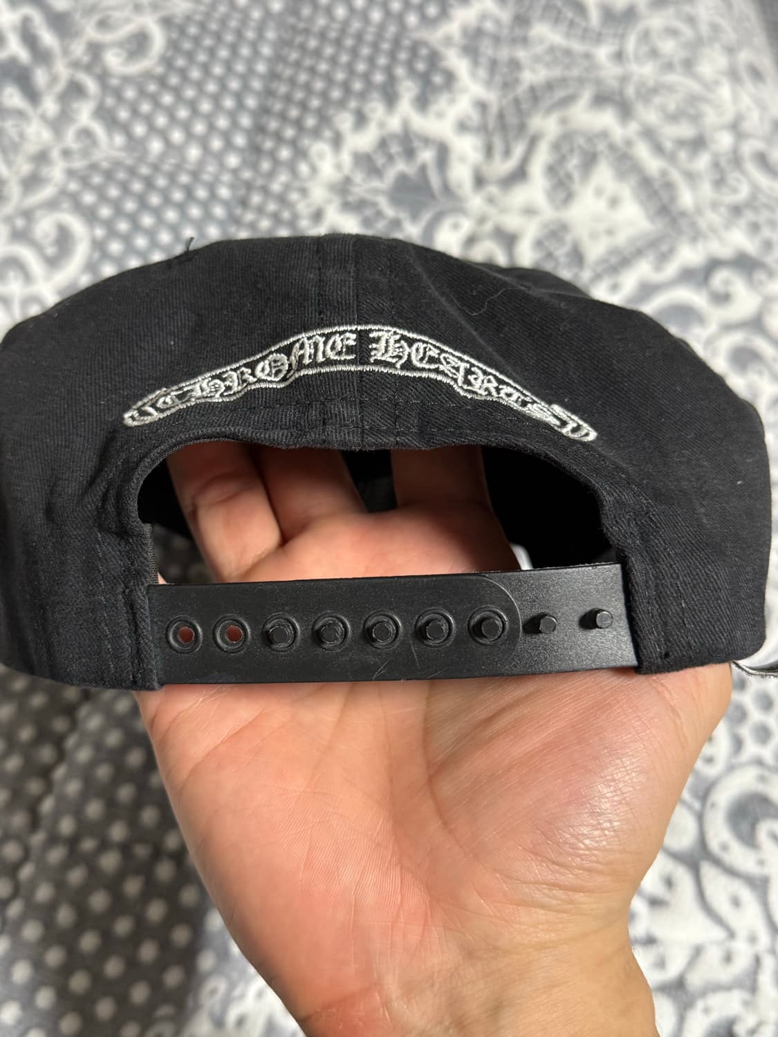 90s 크롬하츠 세메터리 볼캡 모자 상품이미지4