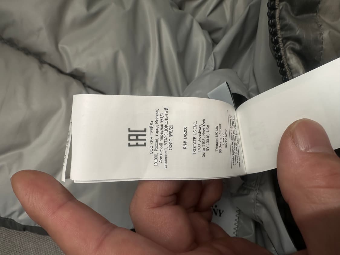 cp company 디디쉘패딩 그레이 XL 상품이미지6
