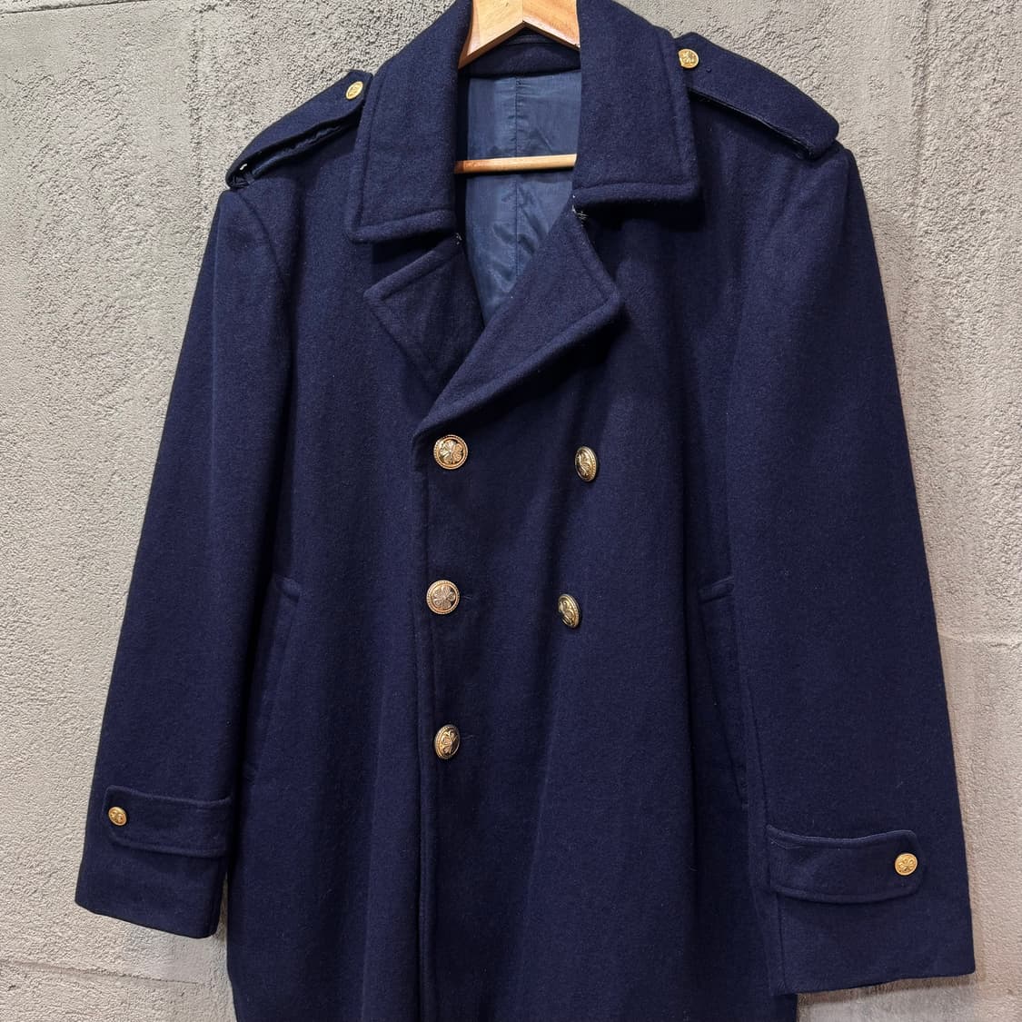 80s 오리지널 빈티지 해군 피코트 (L)   상품이미지2