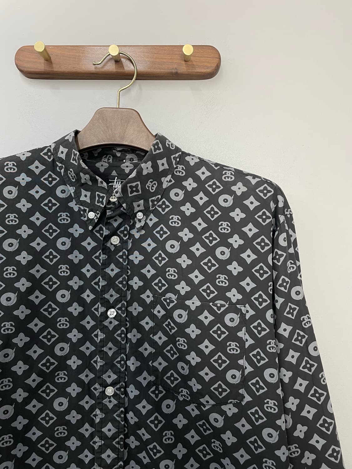 스투시 루이비통 90s 모노그램 오마주 셔츠 H2208 상품이미지3