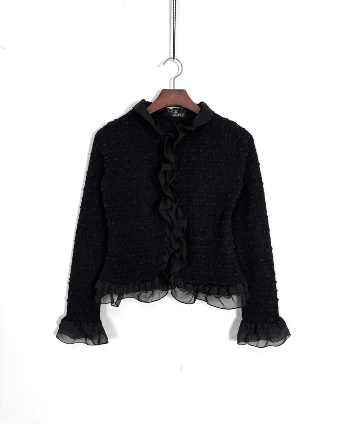 세실맥비 프릴 도트 자켓 상품이미지1