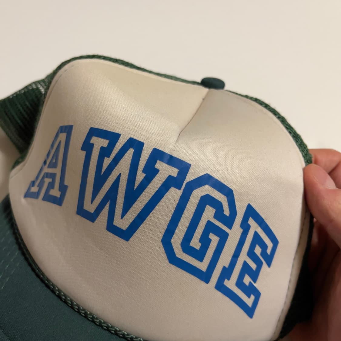 awge 퍼스트 초판 버젼 메쉬캡 상품이미지3