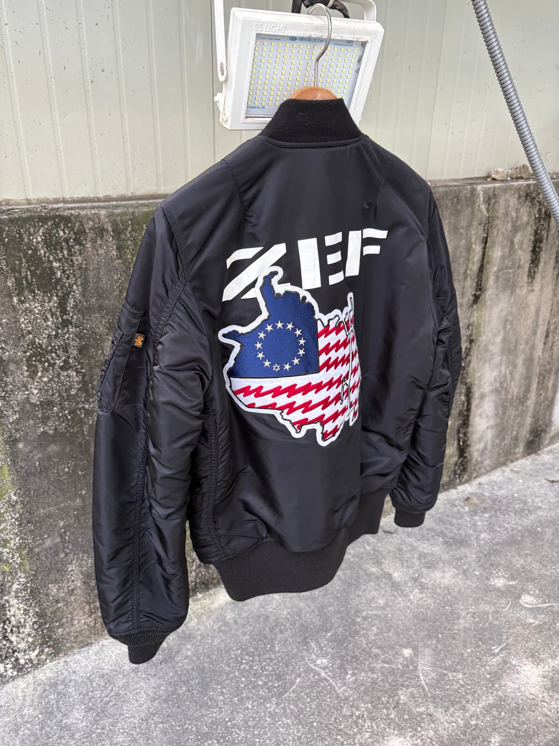 알파 x JESSE (일본 밴드 멤버) ma-1 자켓 상품이미지4