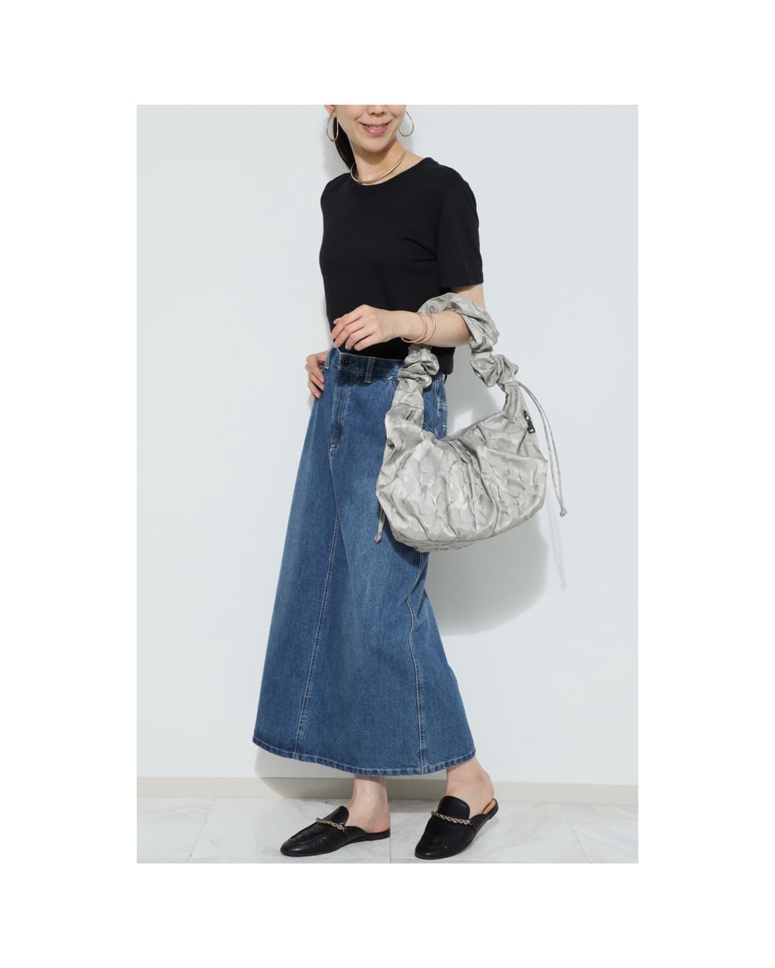 Y’SACCS by 요지야마모토 도트 셔링백 숄더백 상품이미지2