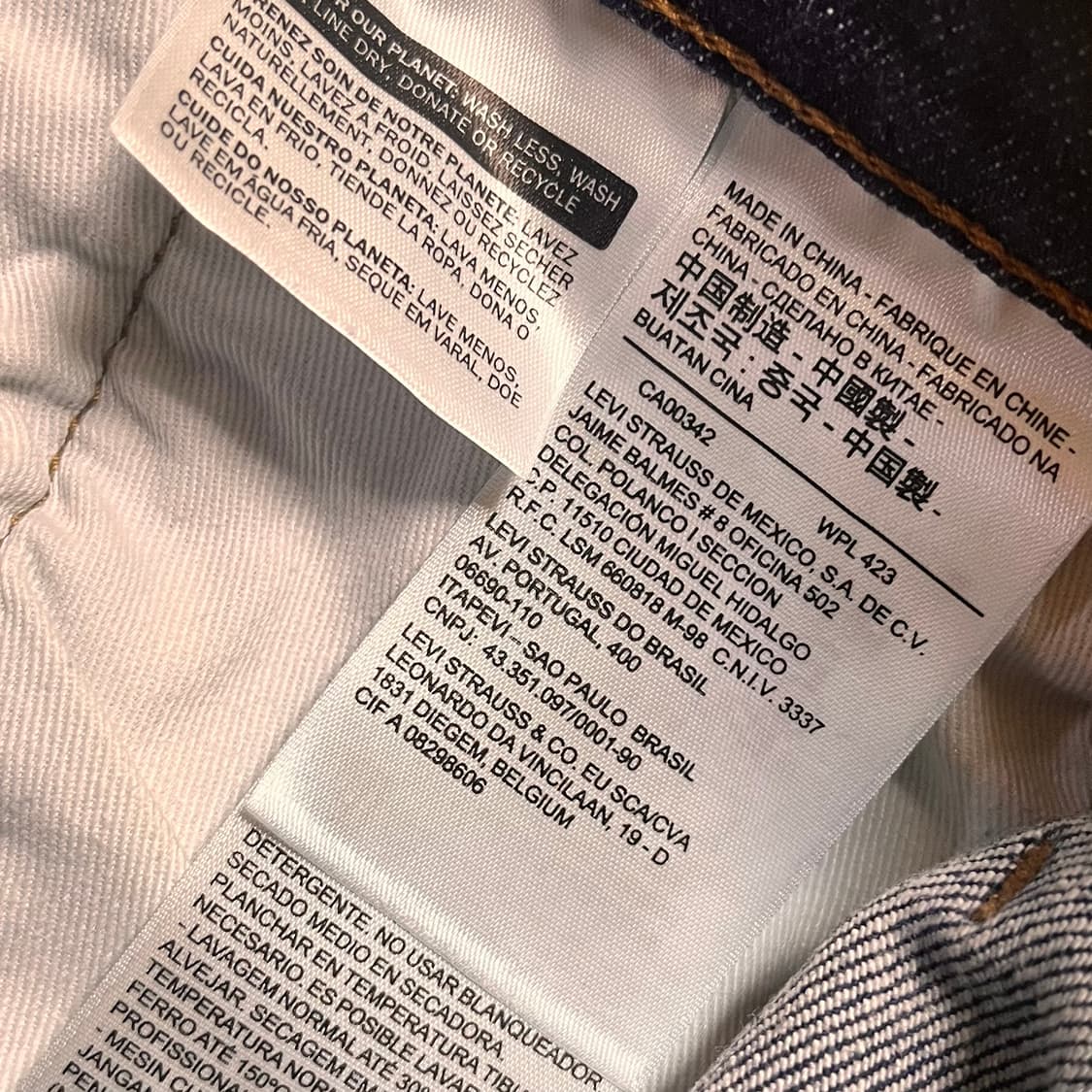 리바이스 LEJ 541 데님팬츠 W30 L32 상품이미지5