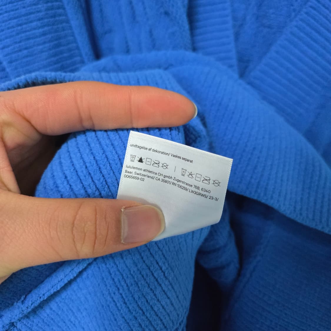 룰루레몬 케이블 니트 베스트 / 여성 조끼/ 여성 베스트 상품이미지6