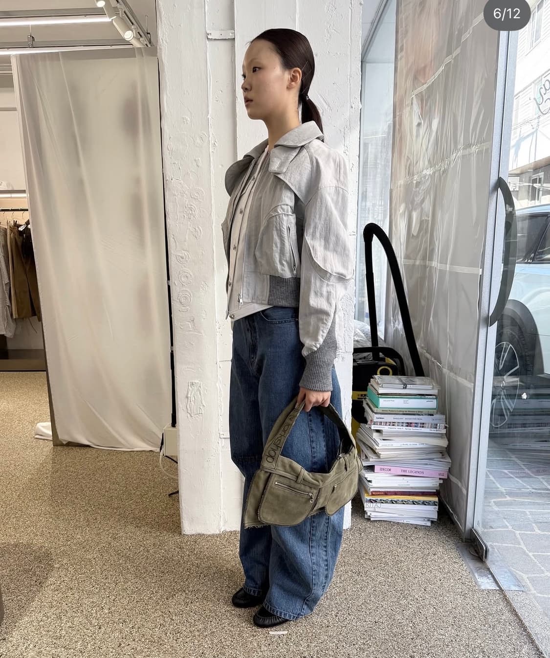 오들리워크샵 나일론 쿼드 자켓 상품이미지1